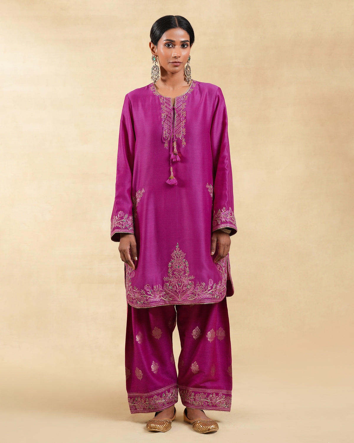 Harf Short Kurta Set