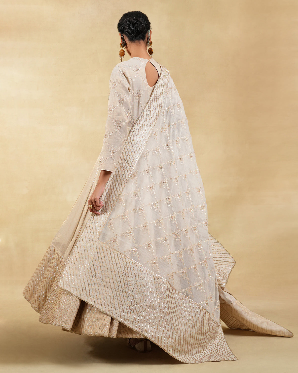 Sadaf Long Anarkali Set