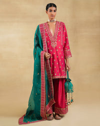 Shabnam Short Kurta Set