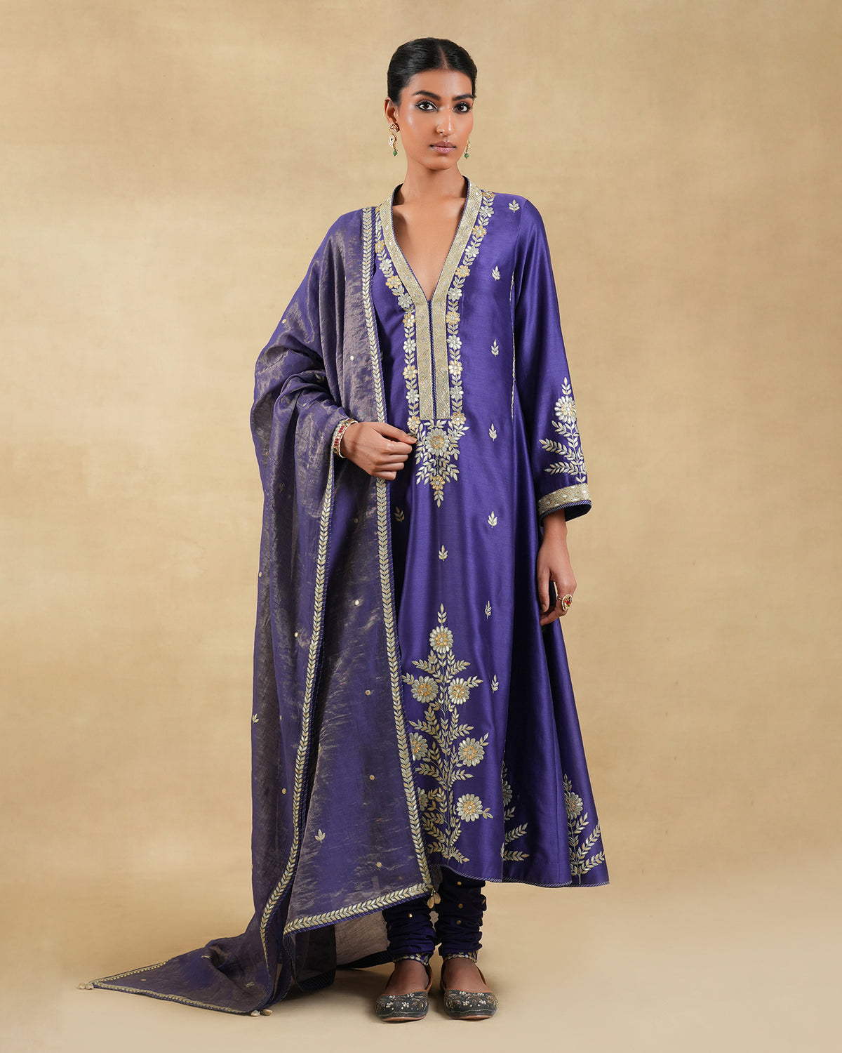 Gulistan Long Anarkali Set