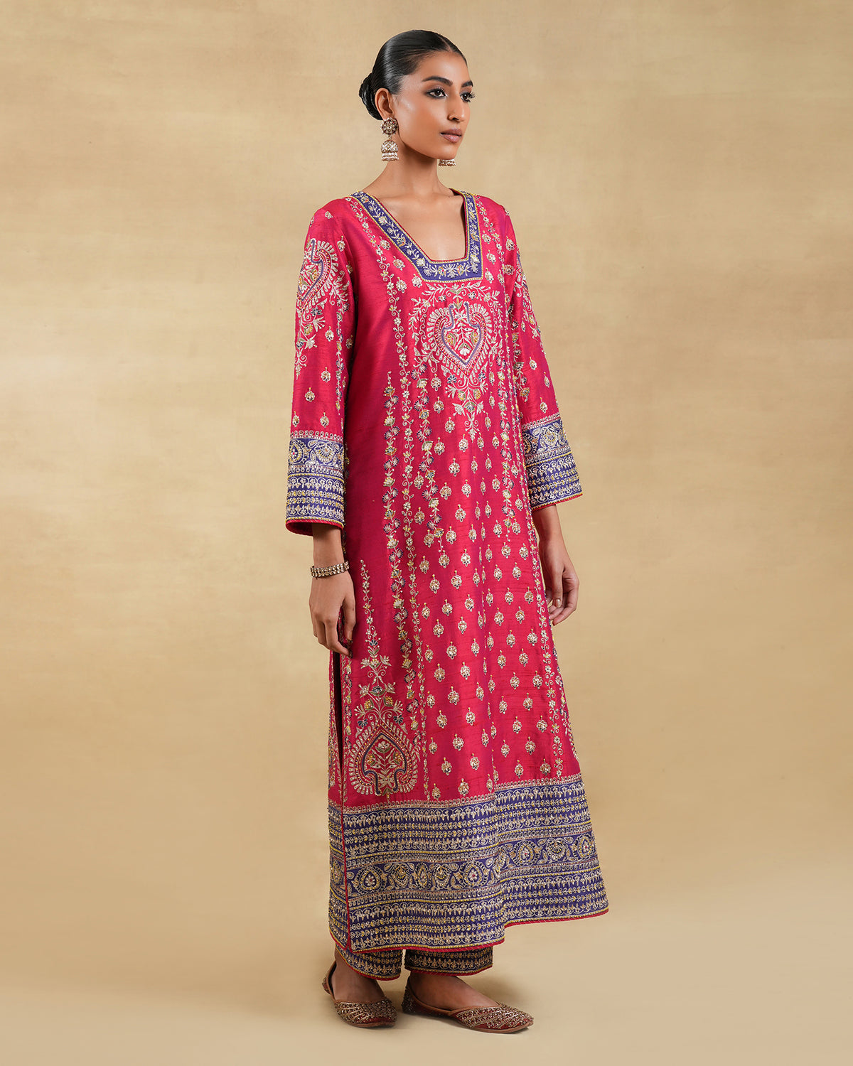 Dilnashin Long Kurta Set