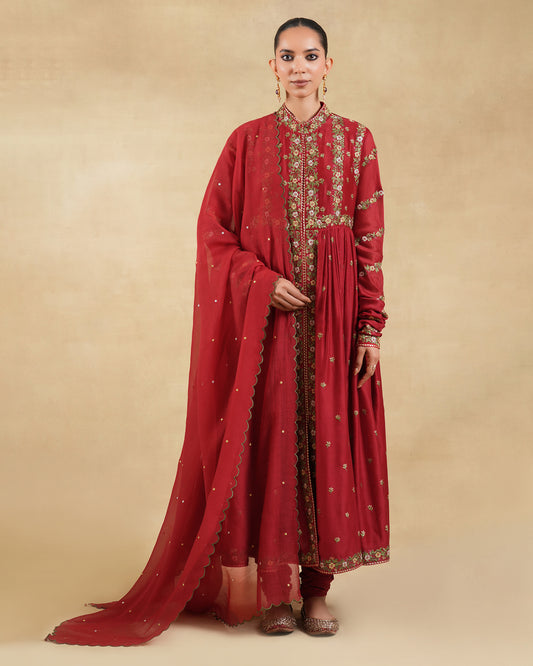 Afsana Long Anarkali Set