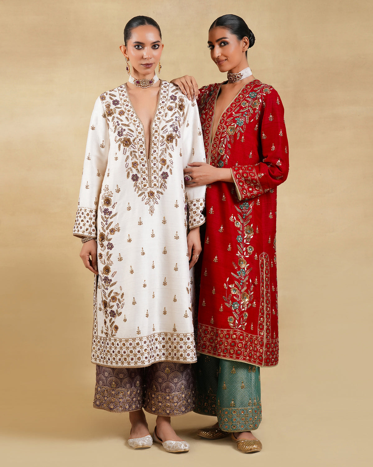 Gulposh Long Kurta Set