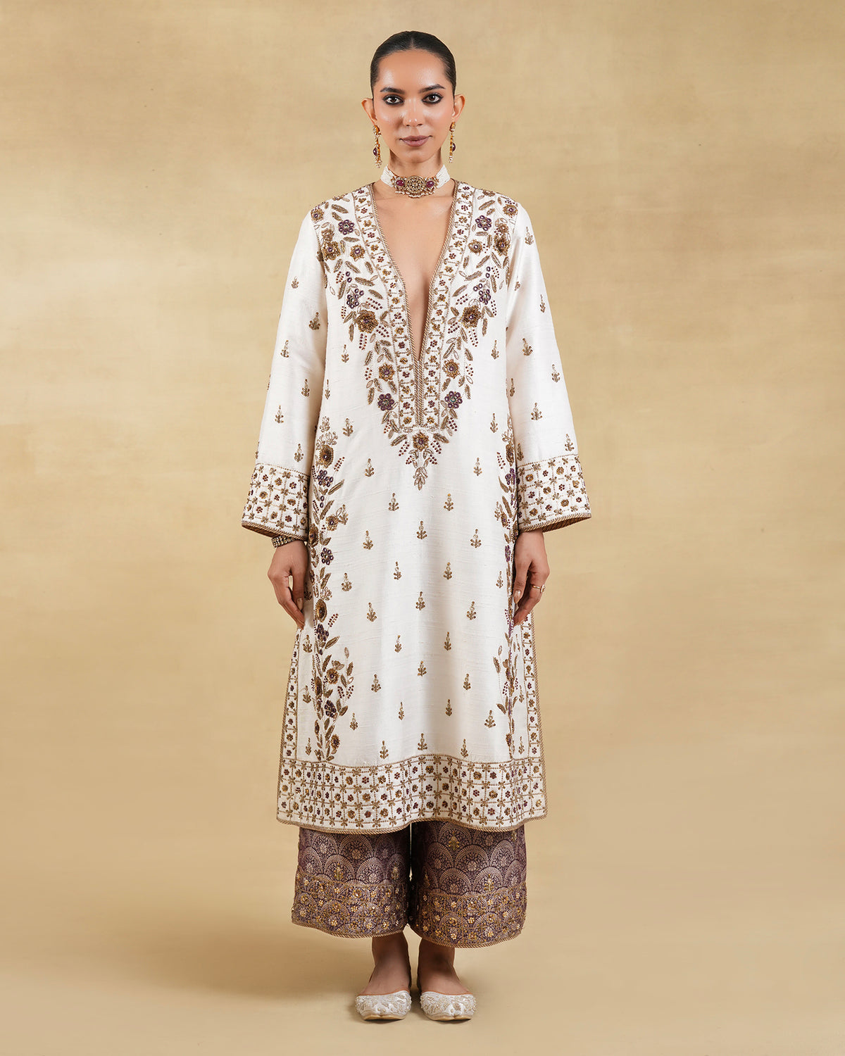 Gulposh Long Kurta Set