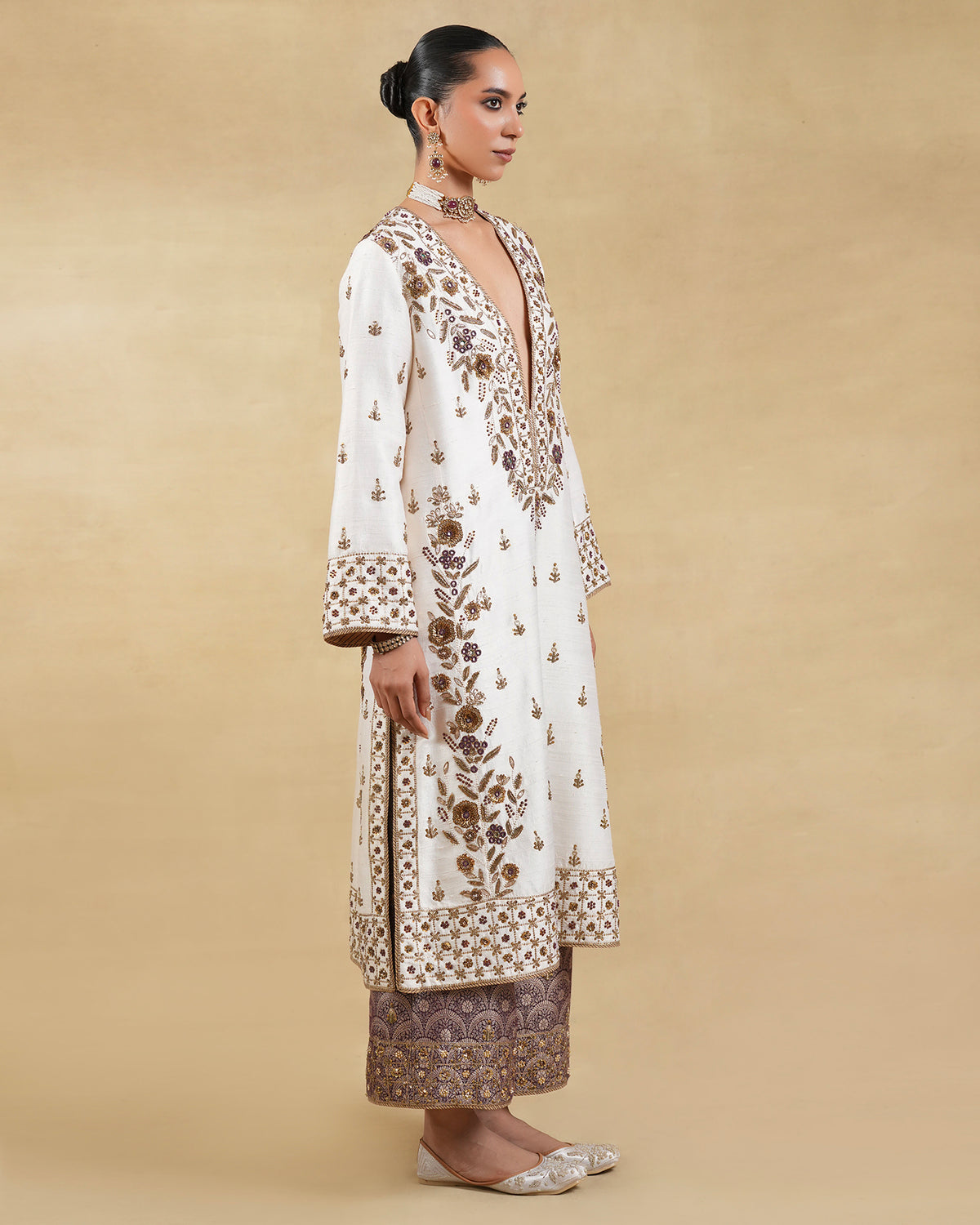 Gulposh Long Kurta Set
