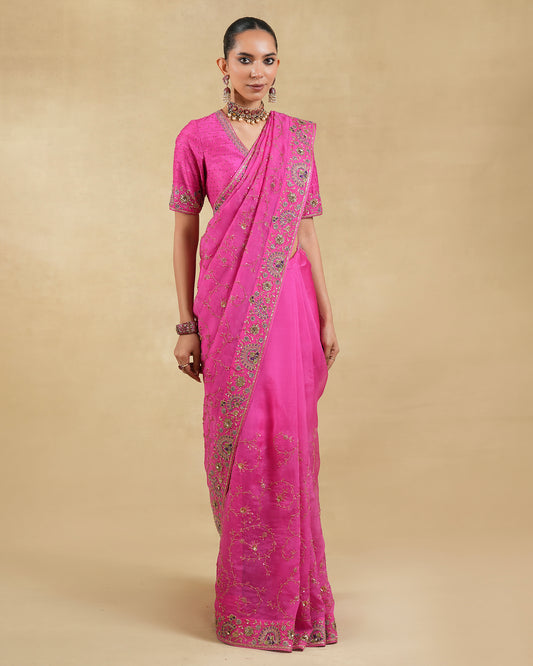 Gulbahaar Saree Set