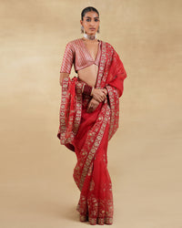 Surkh Khwaab Saree Set
