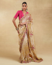 Guldaudi Saree Set