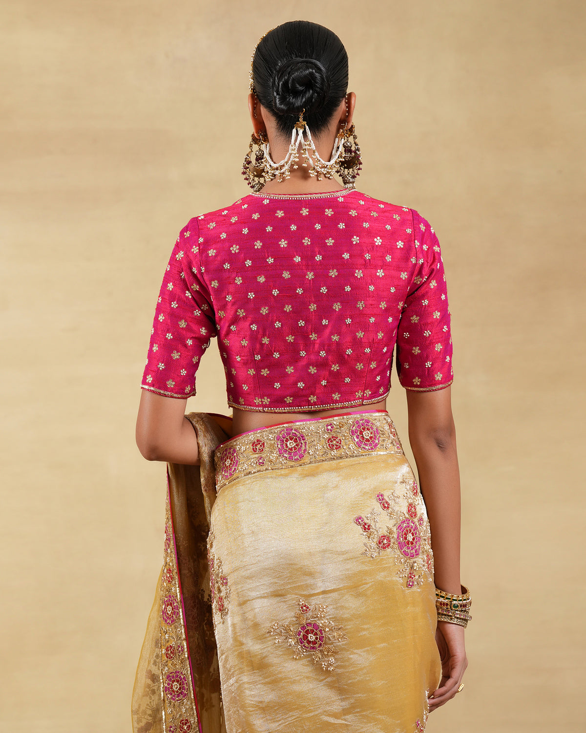 Guldaudi Saree Set