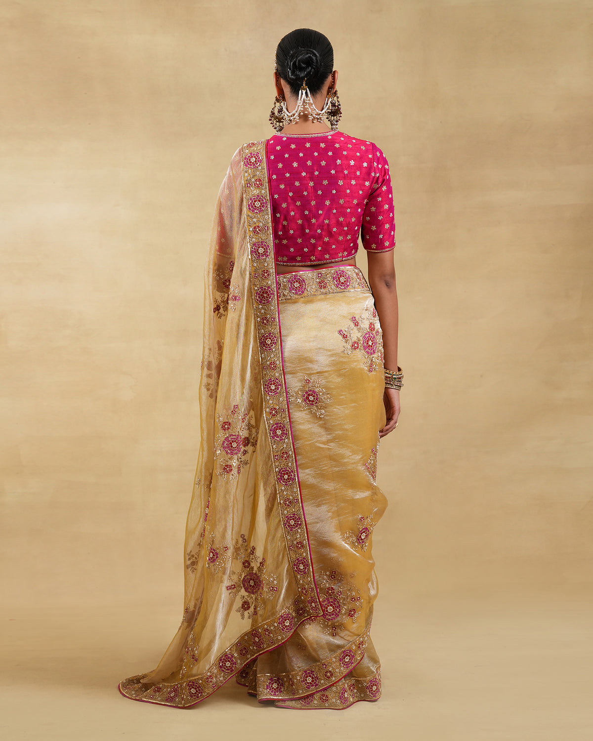 Guldaudi Saree Set