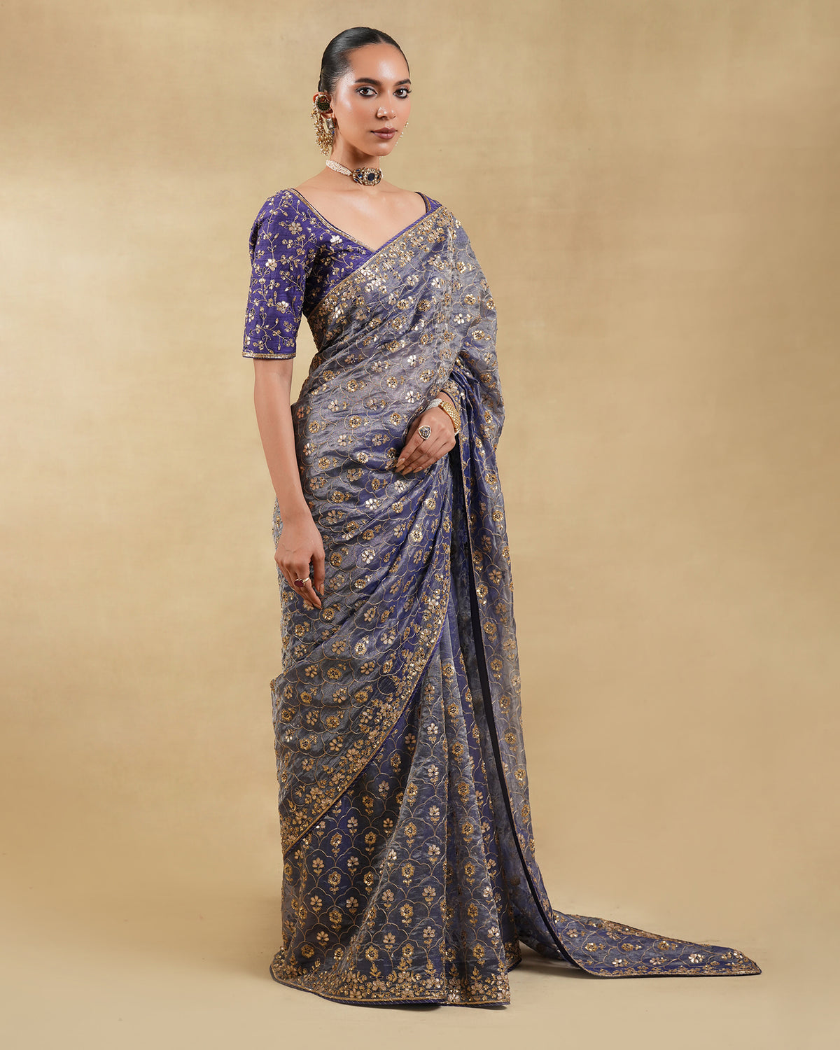 Naqsh Saree Set