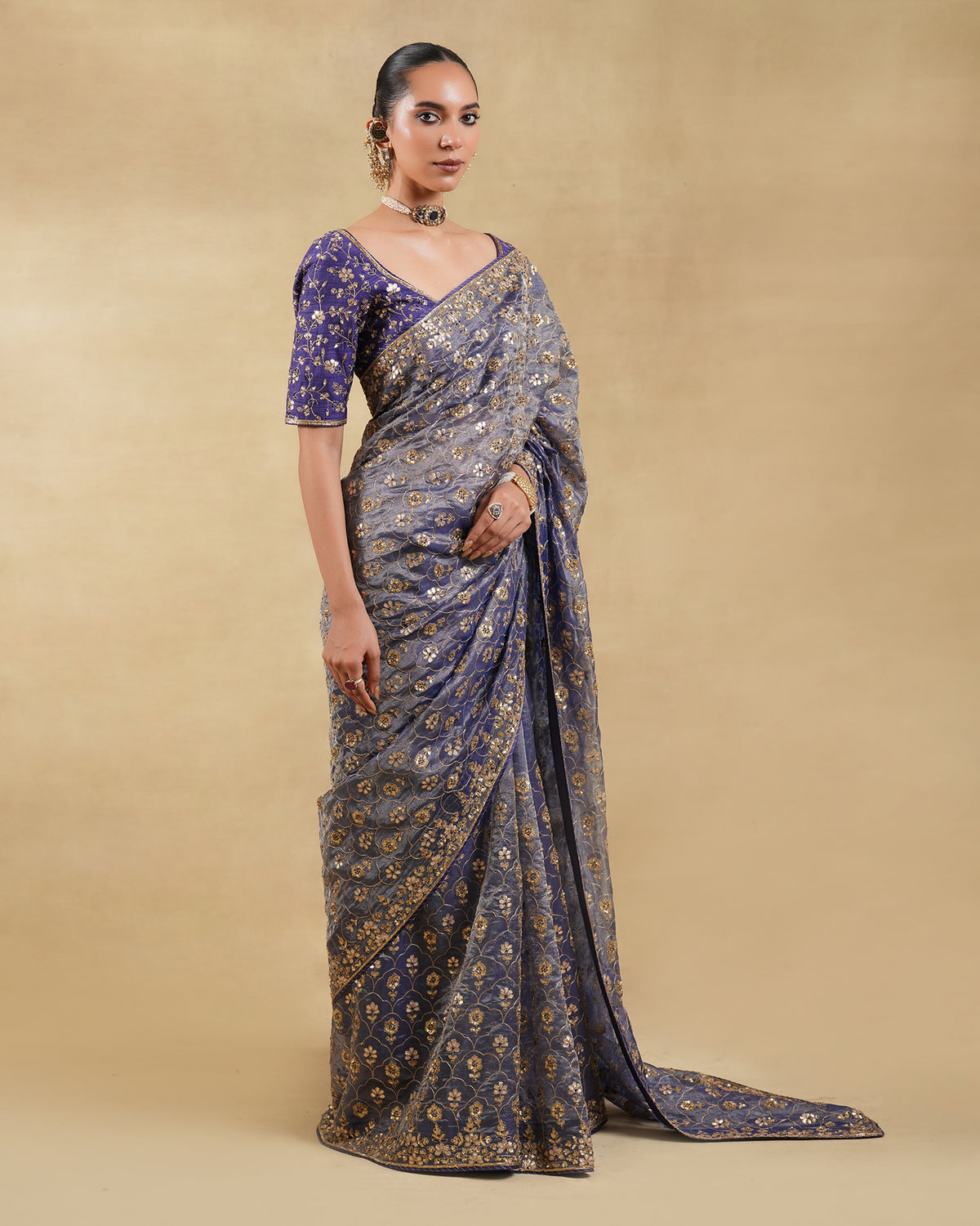 Naqsh Saree Set