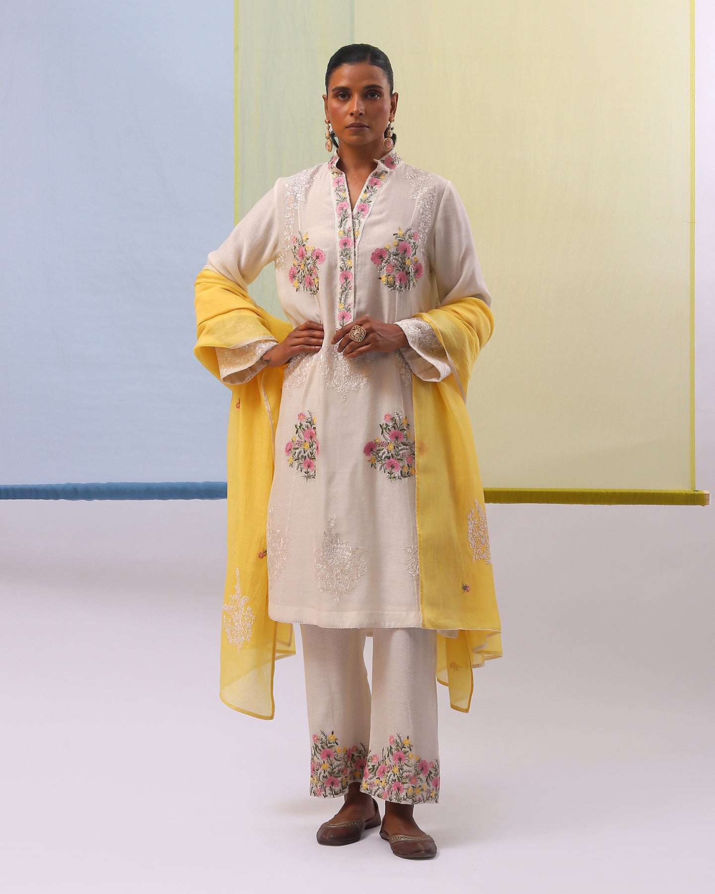 Aziza Long Kurta Set