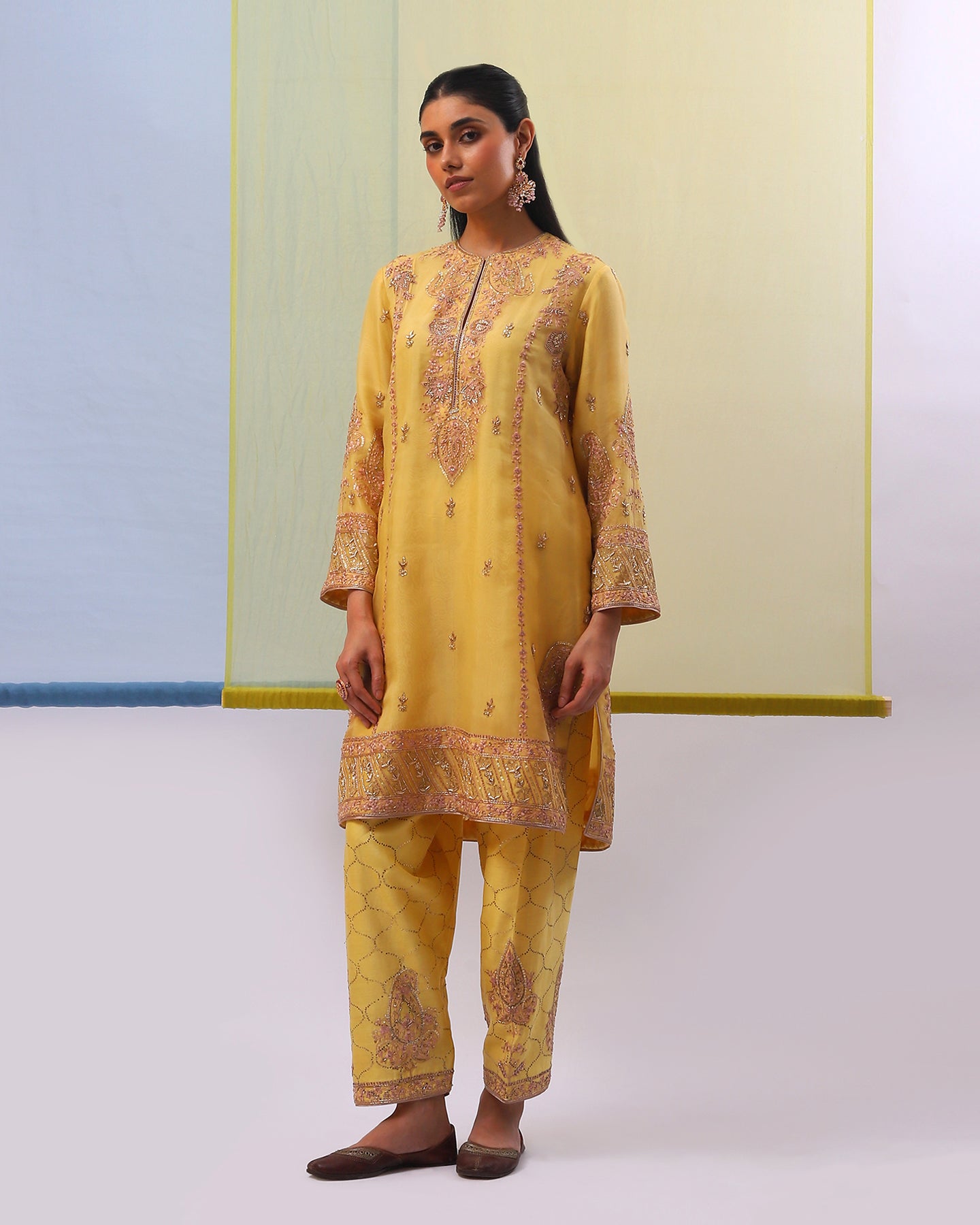 Mahiz Long Kurta Set