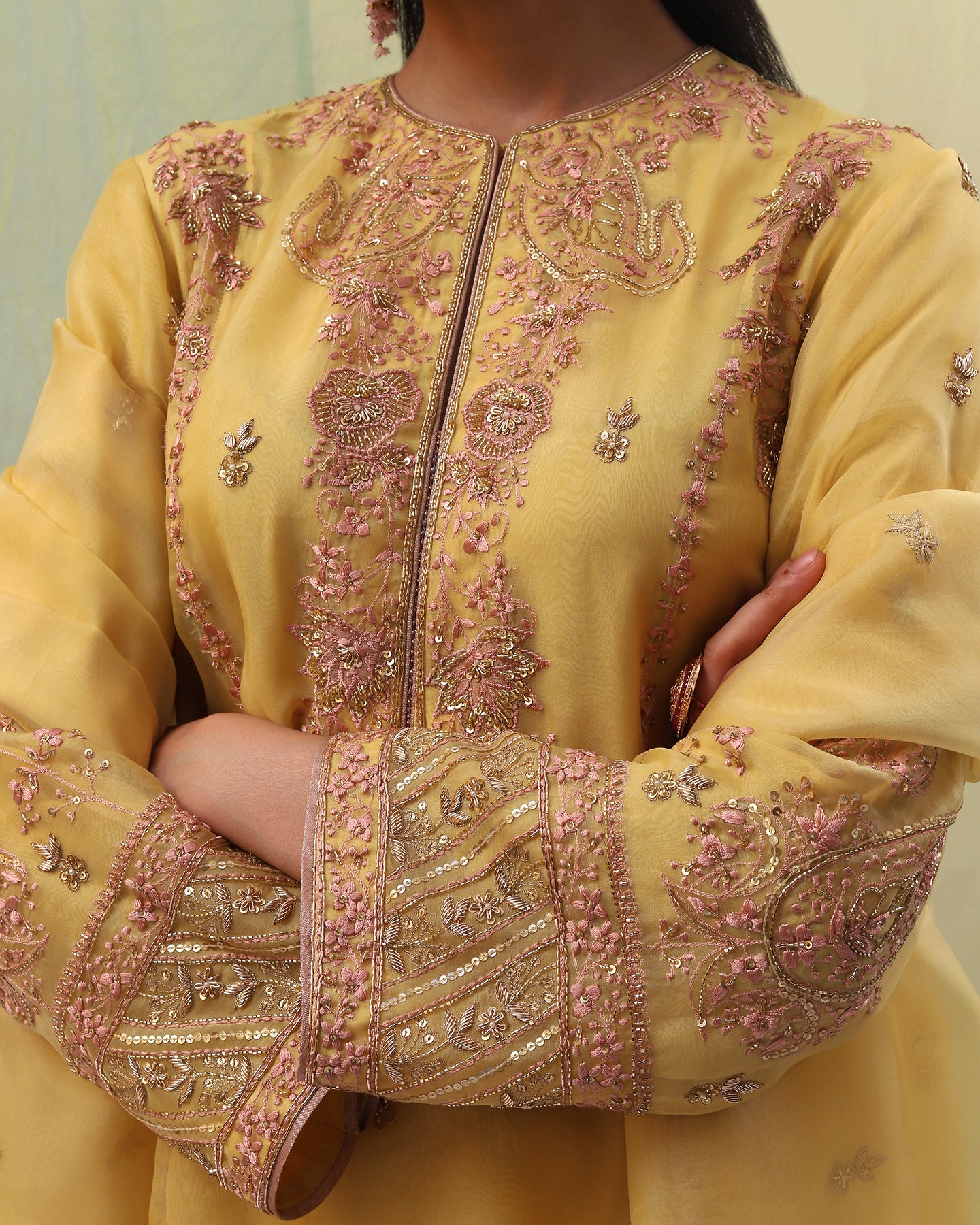 Mahiz Long Kurta Set