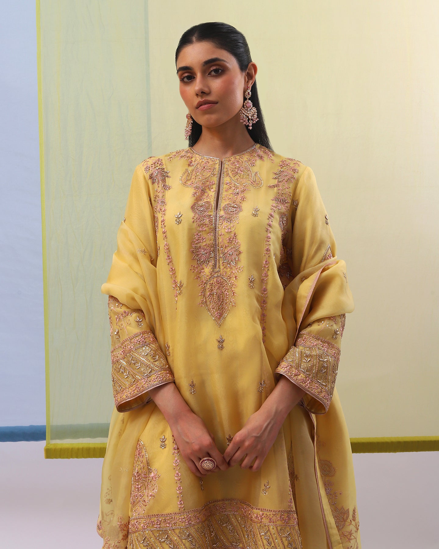 Mahiz Long Kurta Set