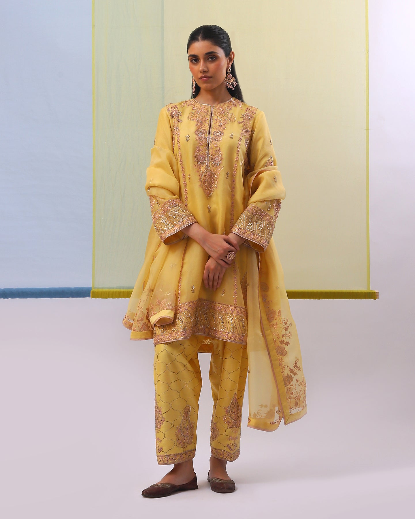 Mahiz Long Kurta Set