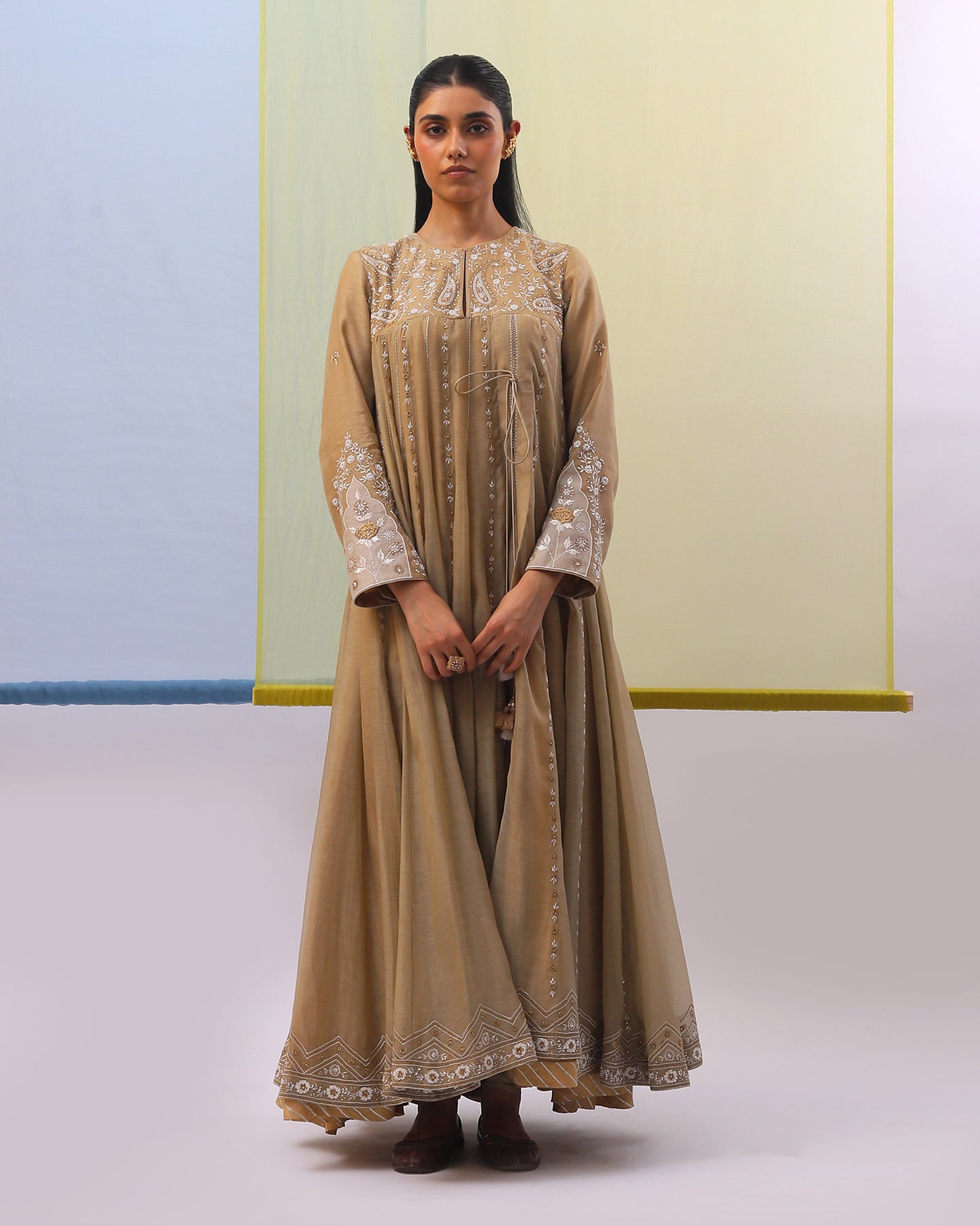 Wahida Long Anarkali Set