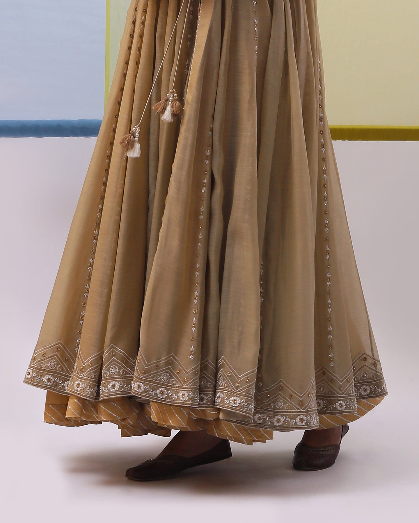 Wahida Long Anarkali Set