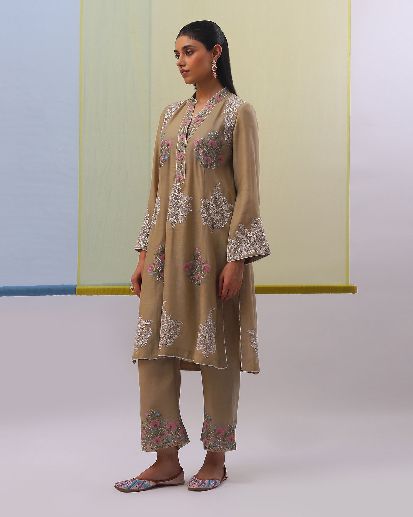 Aafia Long Kurta Set