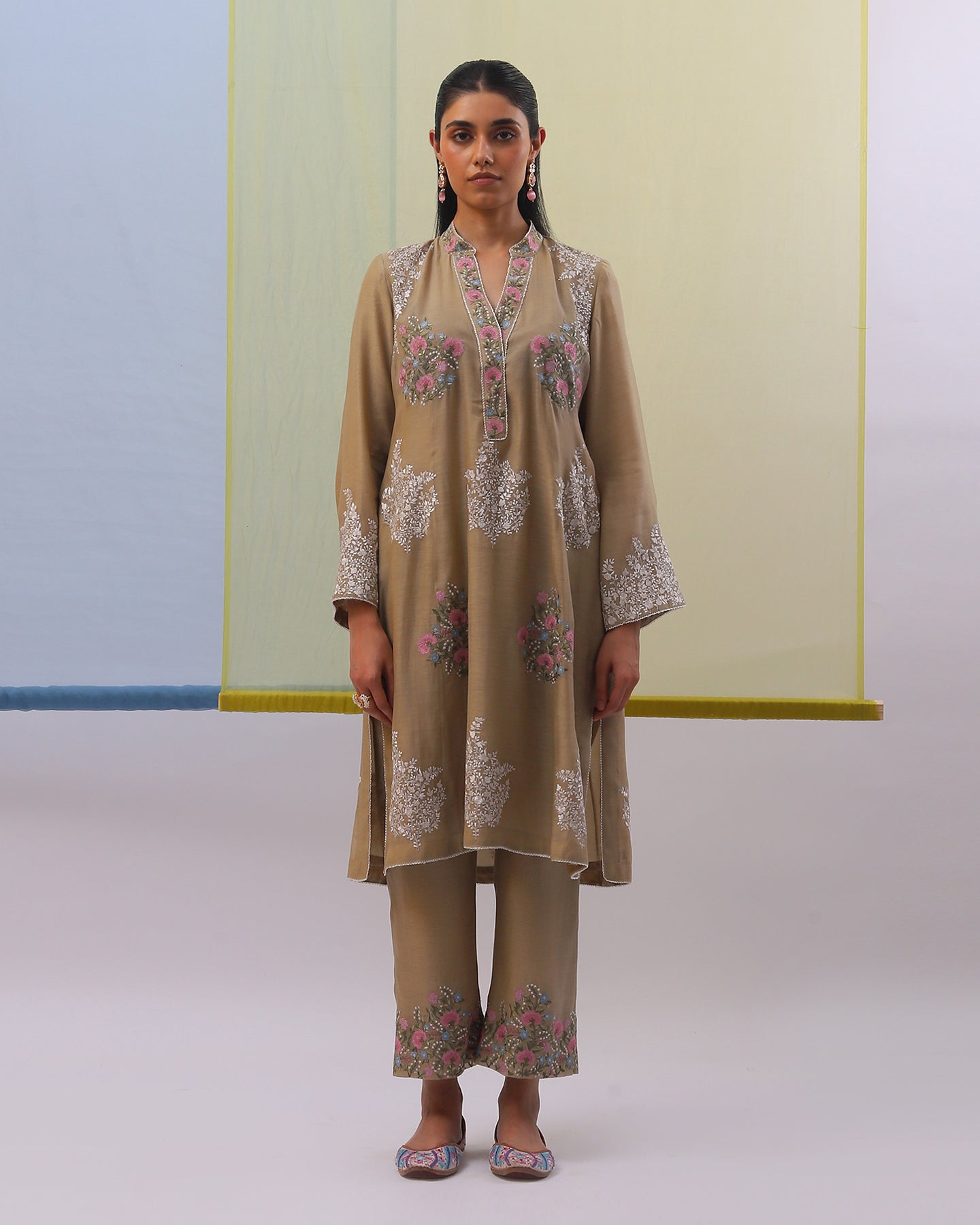 Aafia Long Kurta Set