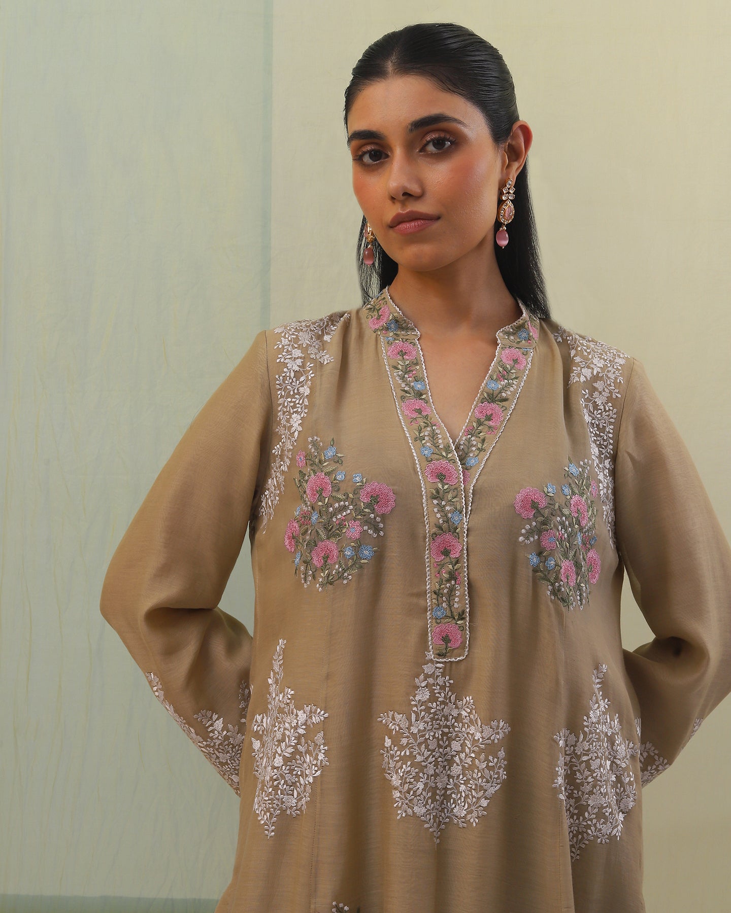 Aafia Long Kurta Set