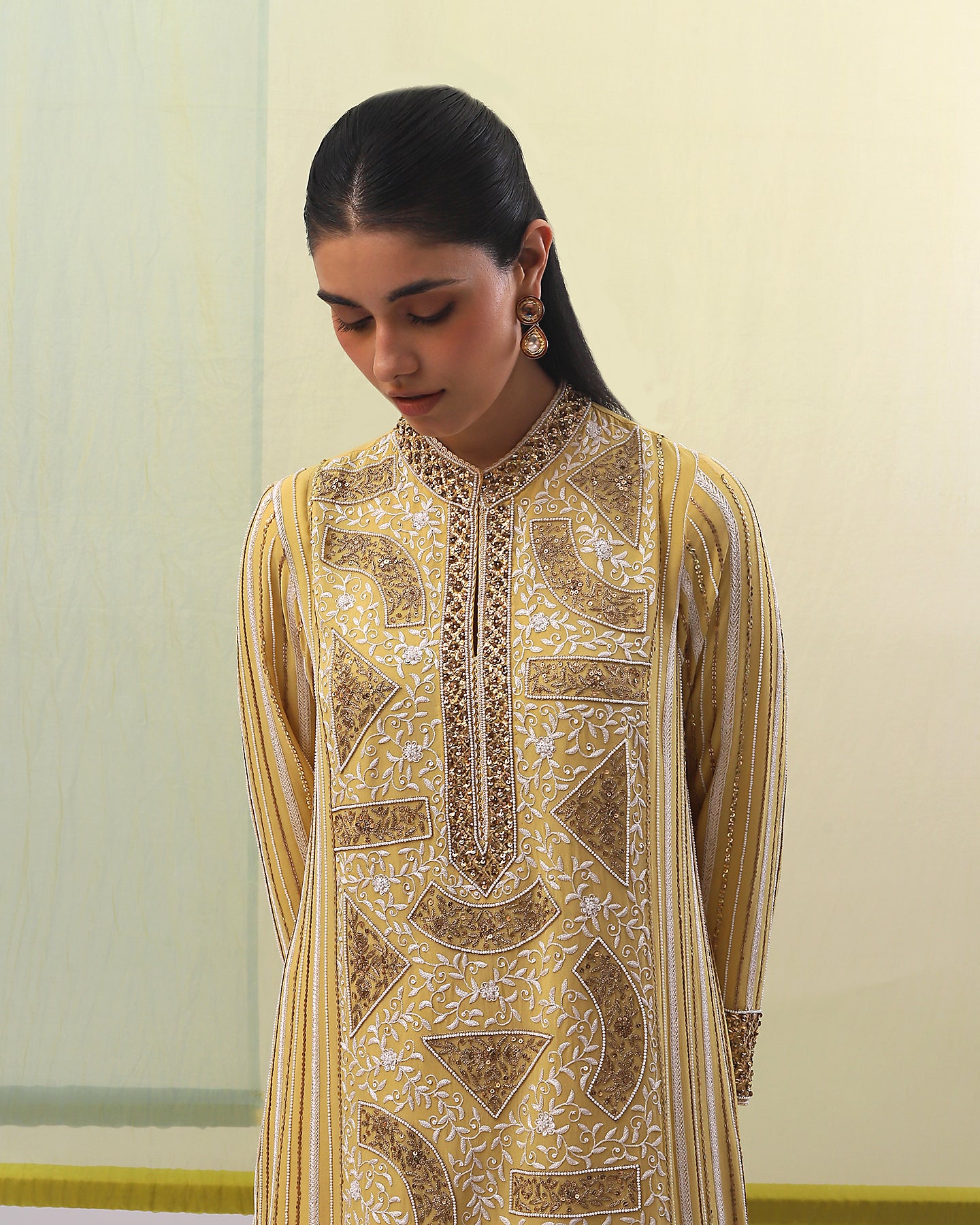 Nuha Long Kurta Set