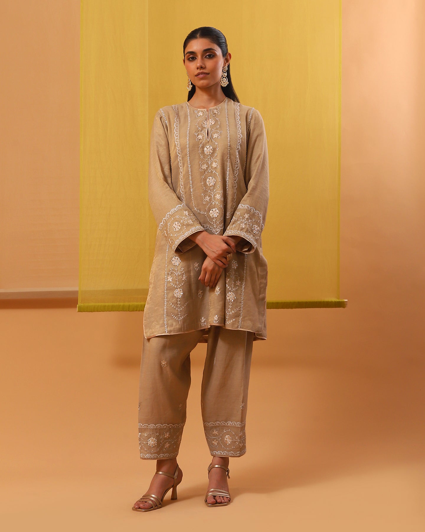 Zakia Short Kurta Set