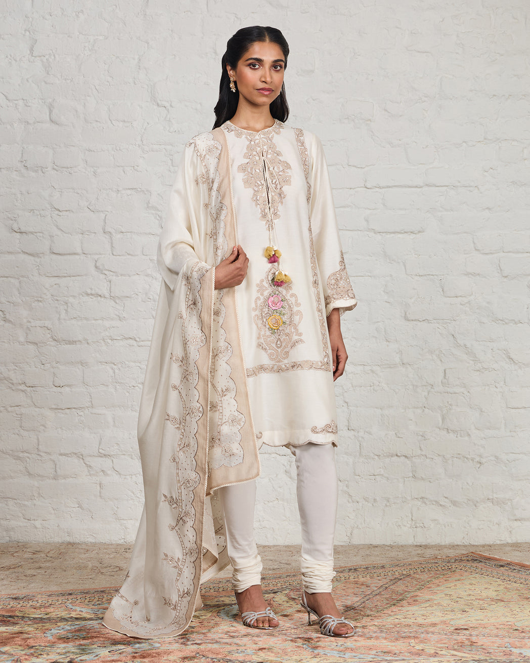 Poppy long kurta set