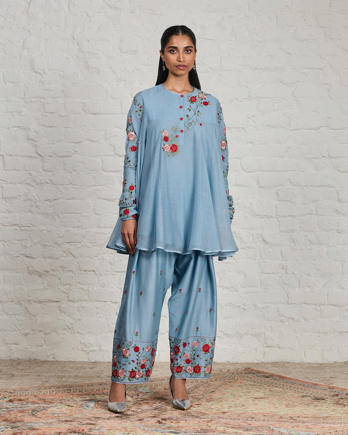Faye Short Anarkali Set