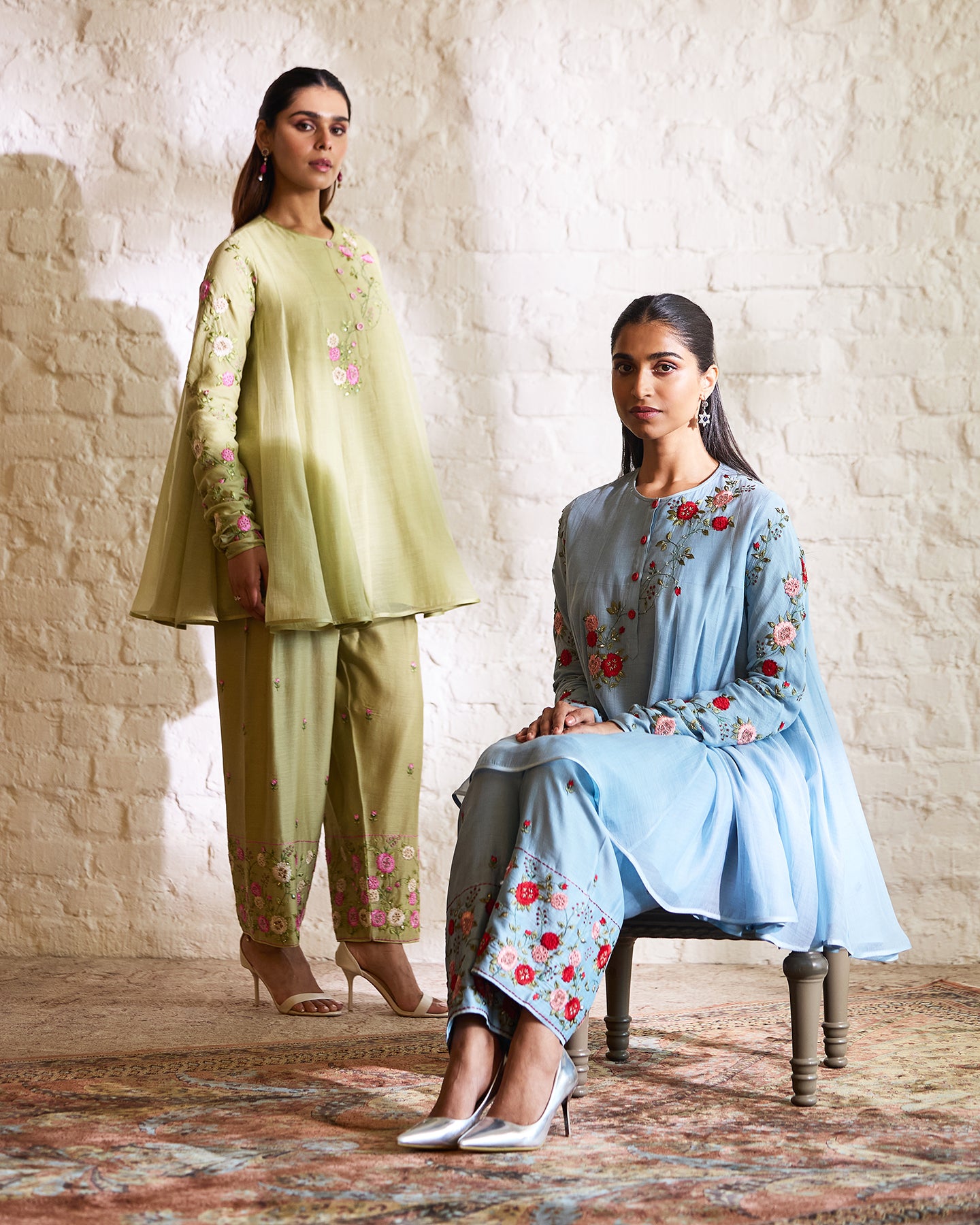 Faye Short Anarkali Set
