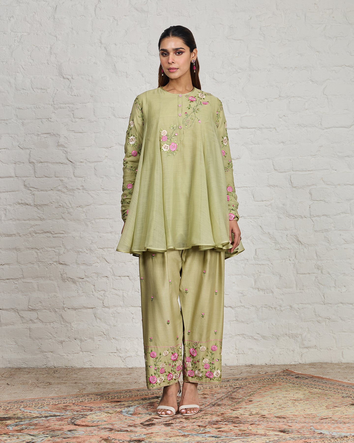 Faye Short Anarkali Set