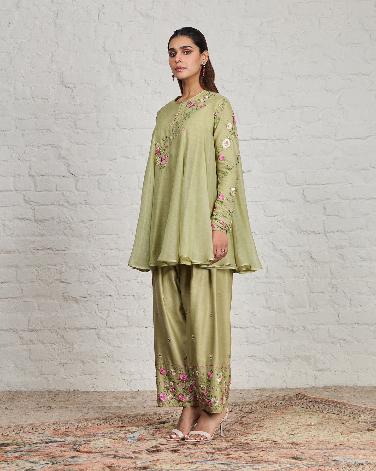 Faye Short Anarkali Set