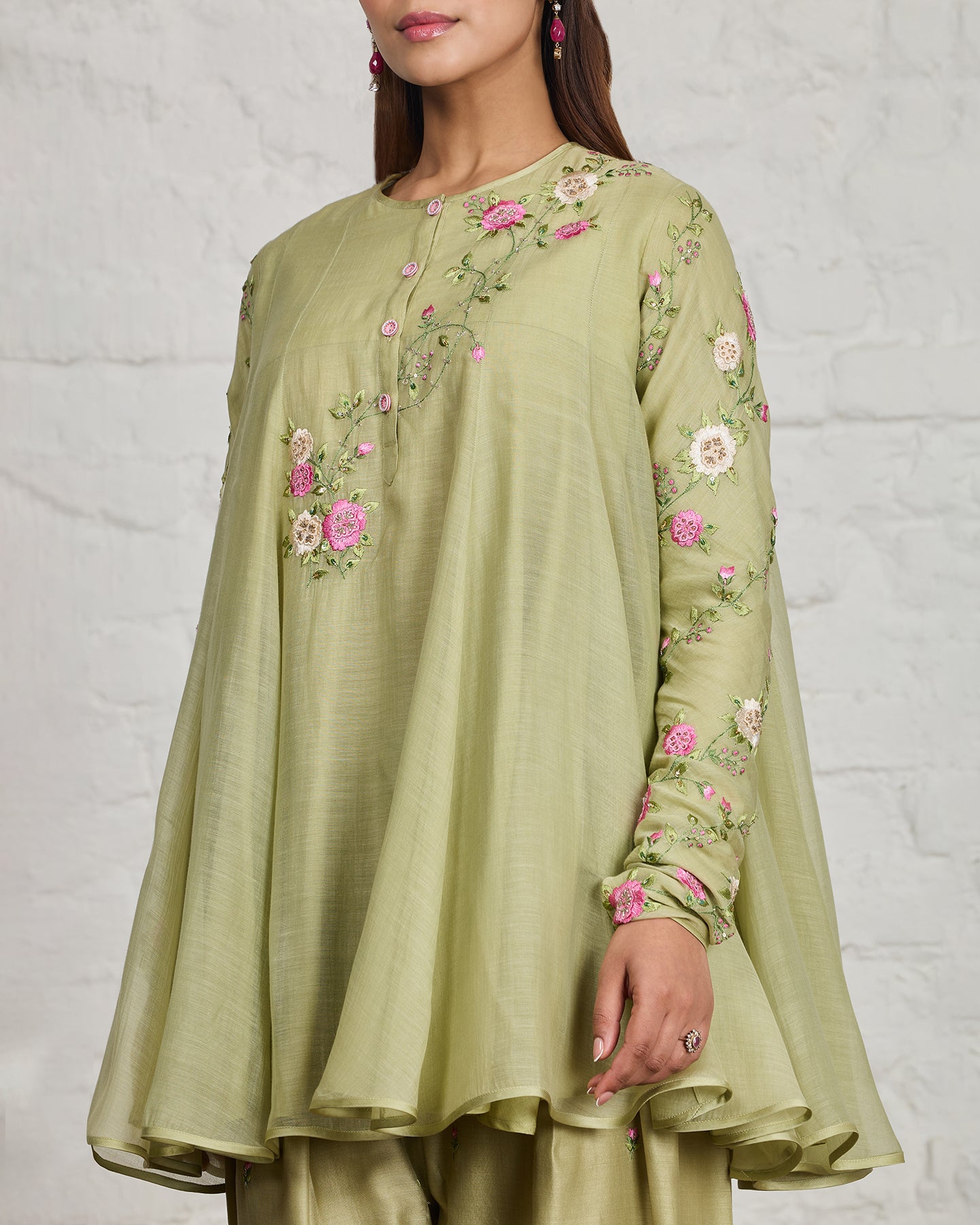 Faye Short Anarkali Set