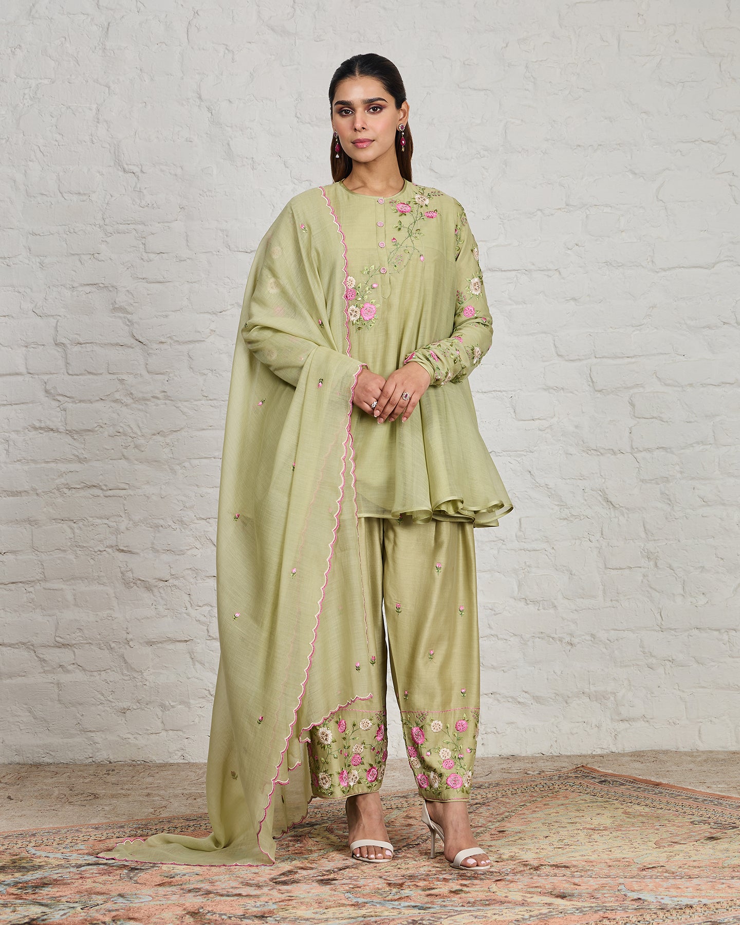 Faye Short Anarkali Set