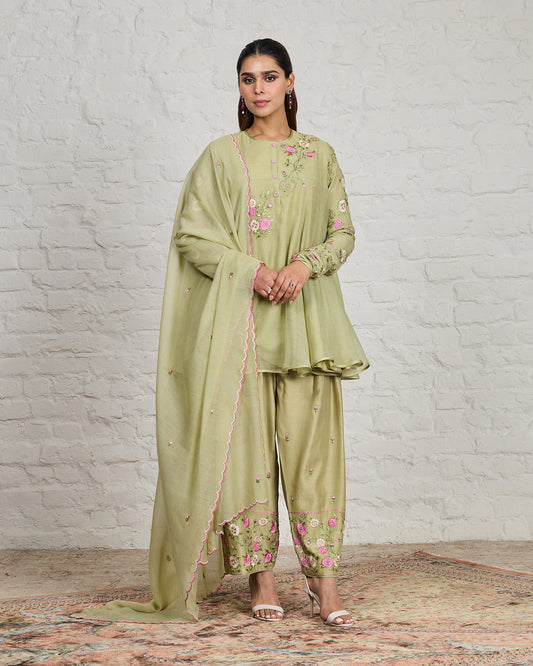 Faye Short Anarkali Set