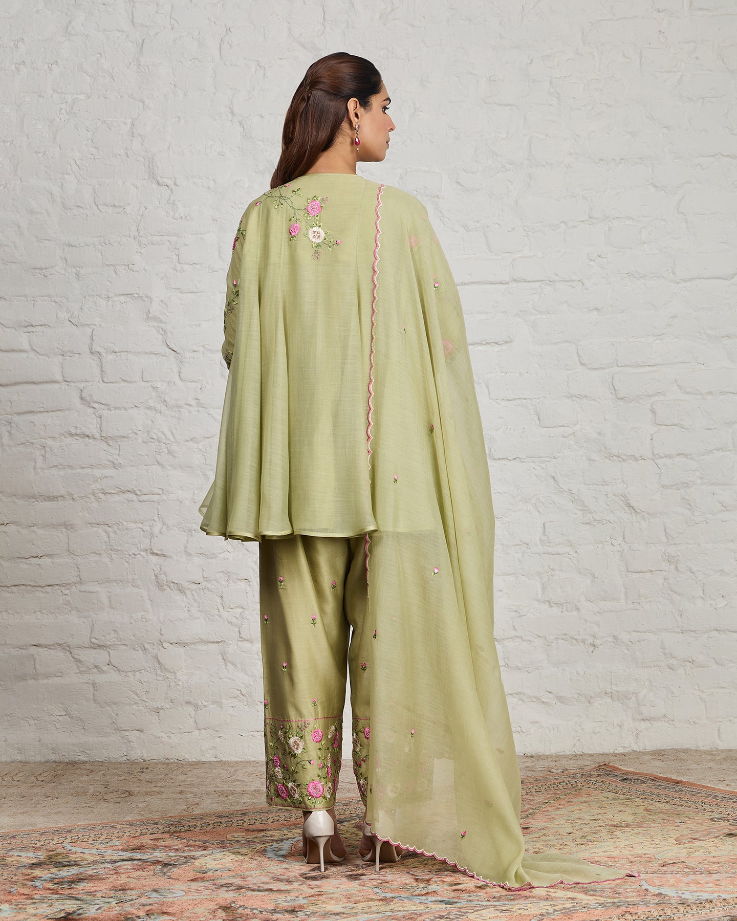 Faye Short Anarkali Set