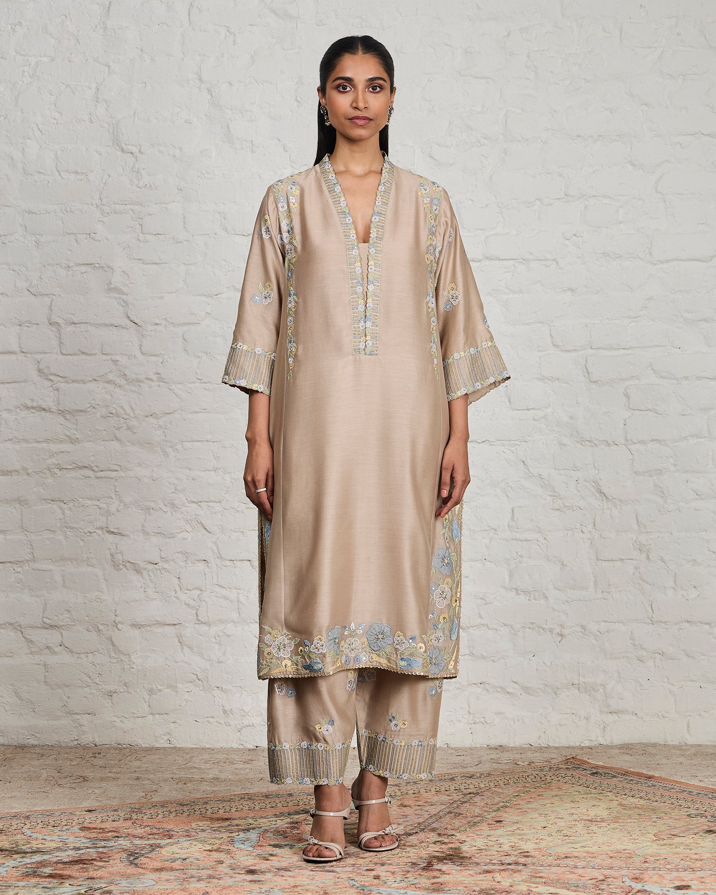 Fern Long Kurta Set