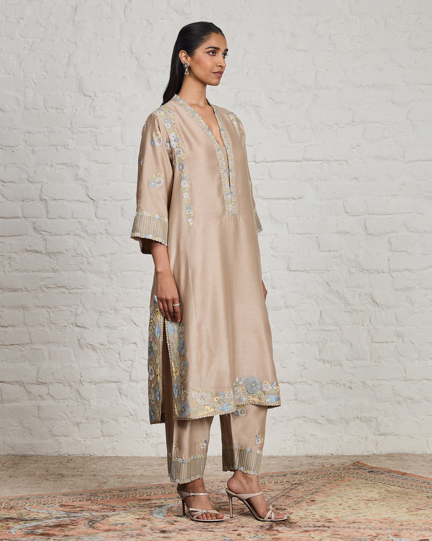 Fern Long Kurta Set