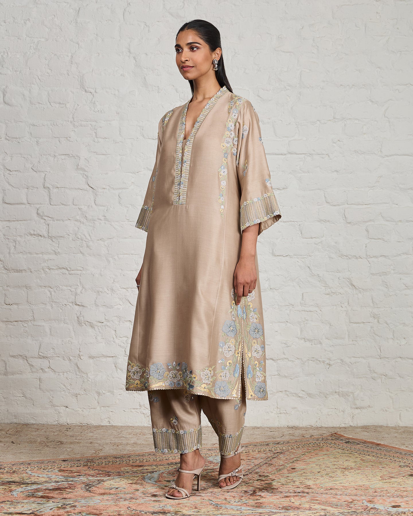 Fern Long Kurta Set