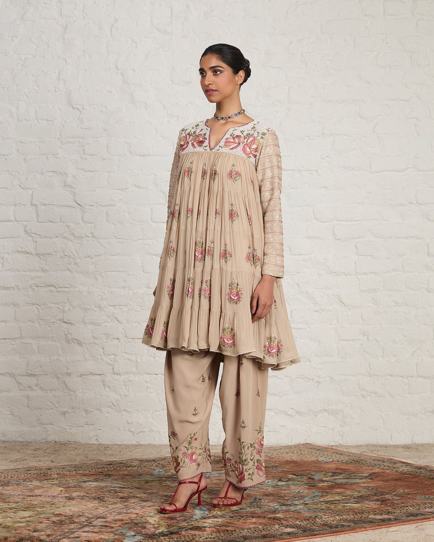 Millie Short Anarkali Set