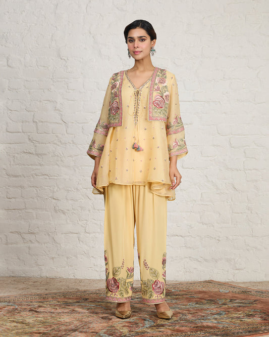 Elsa Short Anarkali Set