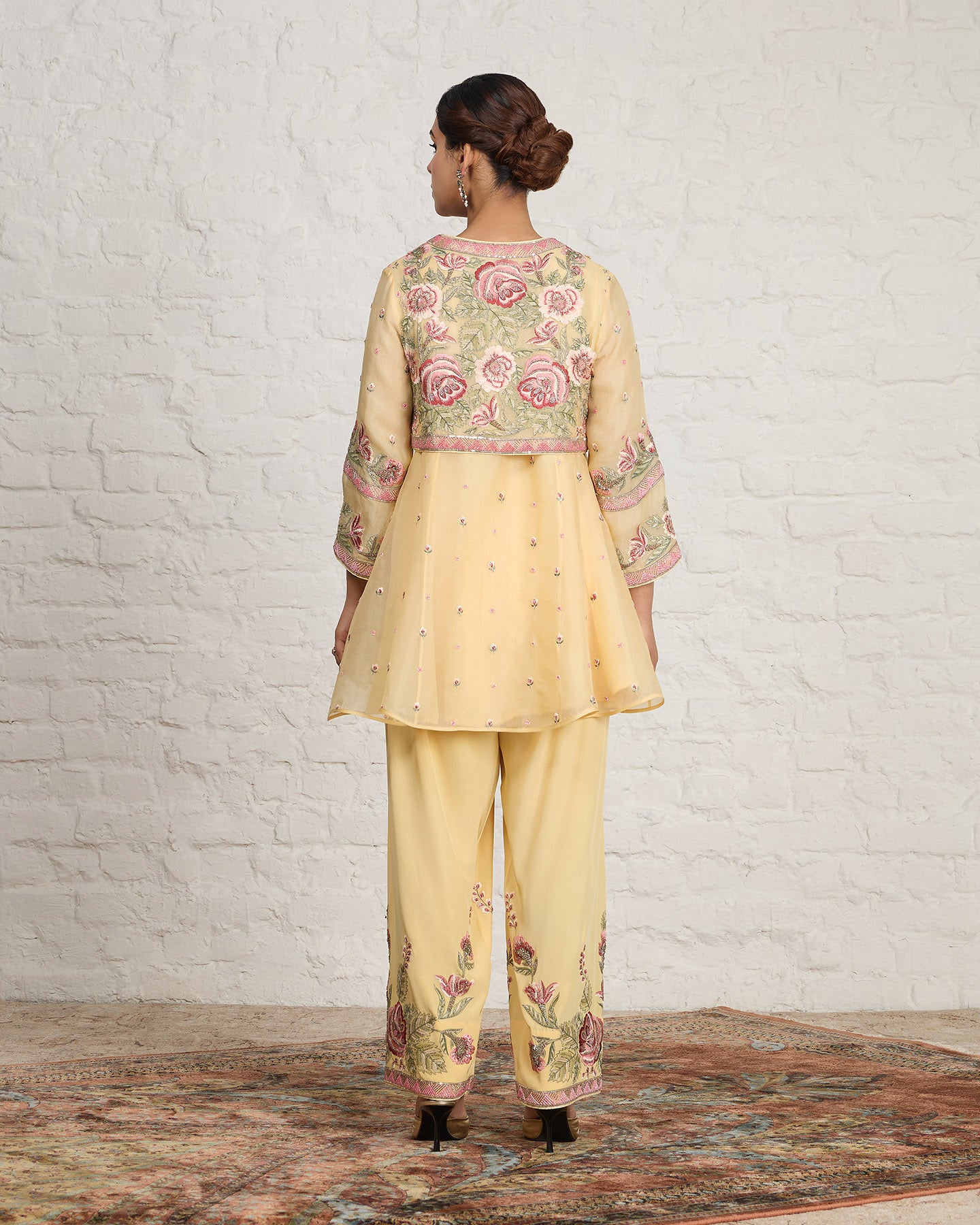 Elsa Short Anarkali Set