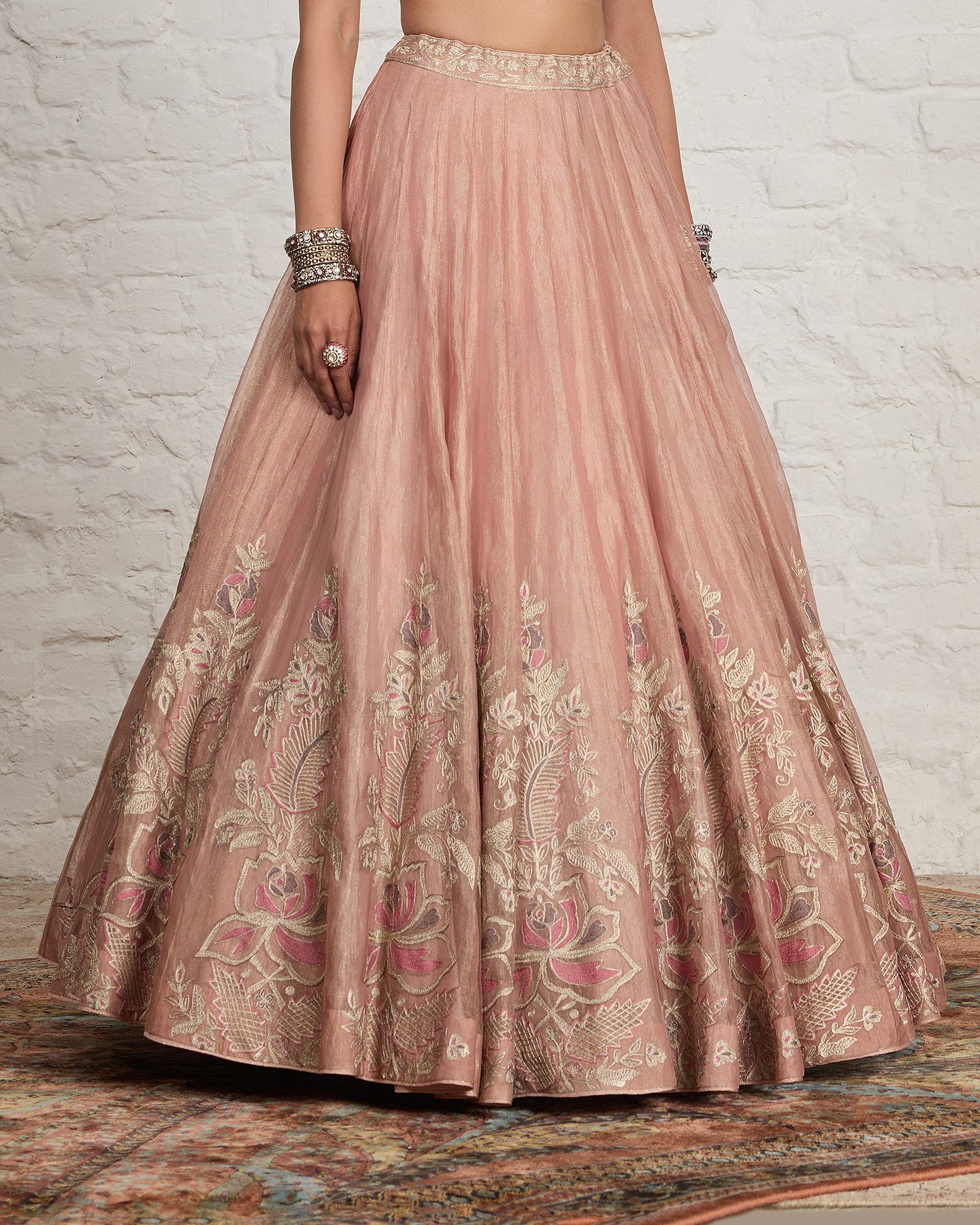 Rose Lehenga Set