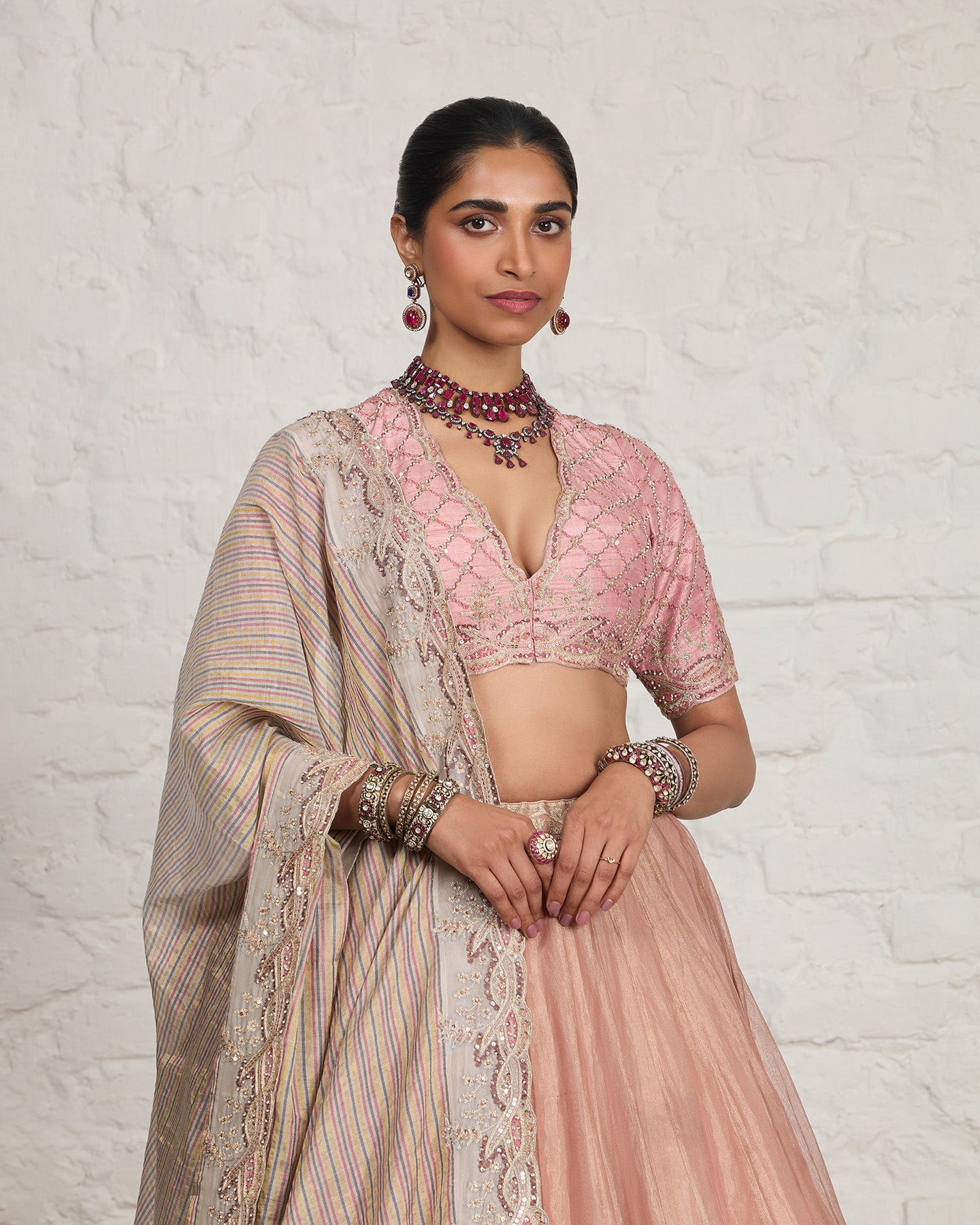 Rose Lehenga Set