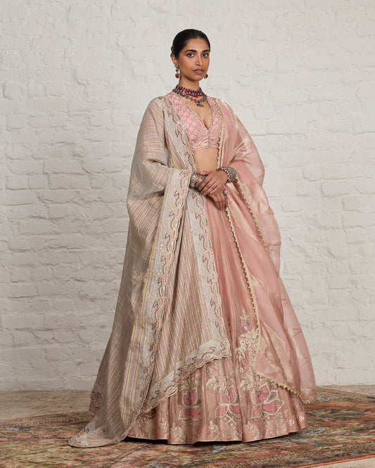 Rose Lehenga Set