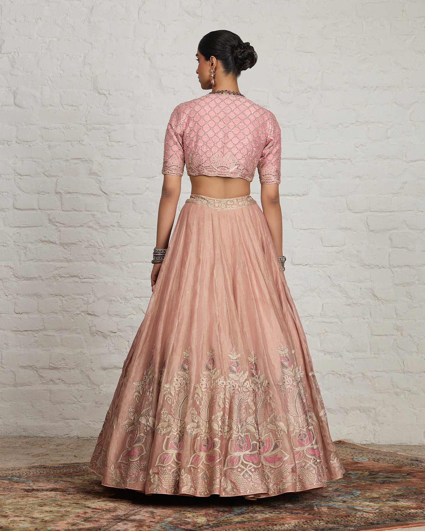 Rose Lehenga Set