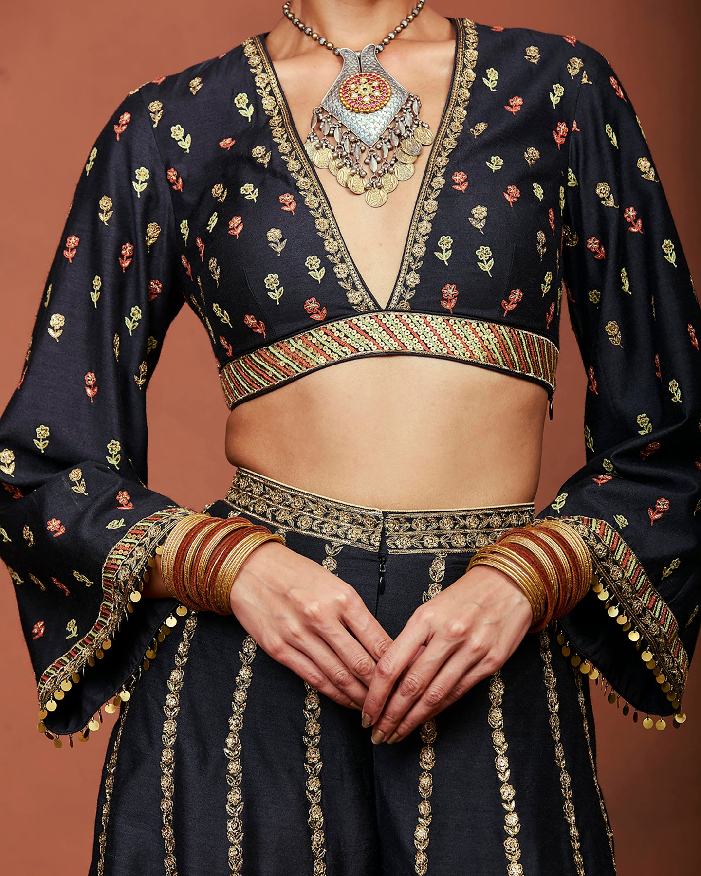 Rewa Sharara Set