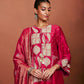 Oor Deep Red Long Kurta Set
