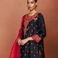 Nai Black Short Kurta Set